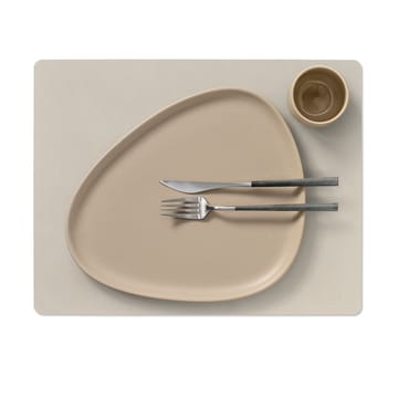 Individual de mesa Nupo square L - Branco ostra - LIND DNA