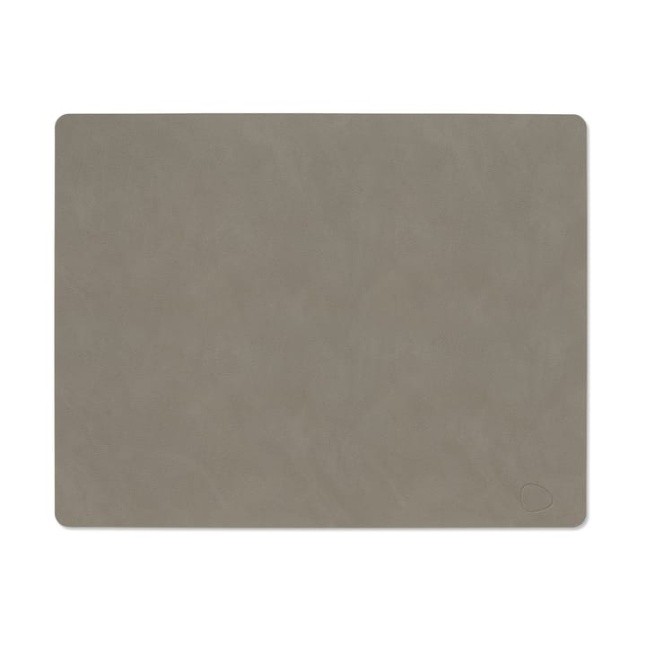 Individual de mesa Nupo square L, Flint grey LIND DNA