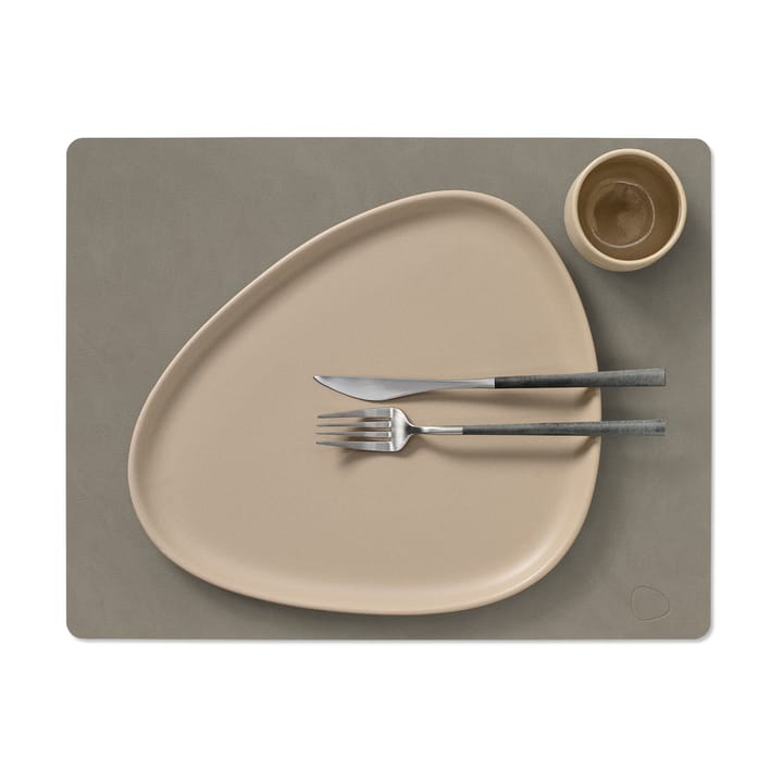 Individual de mesa Nupo square L, Flint grey LIND DNA