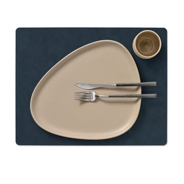 Individual de mesa Nupo square L - Midnight blue - LIND DNA