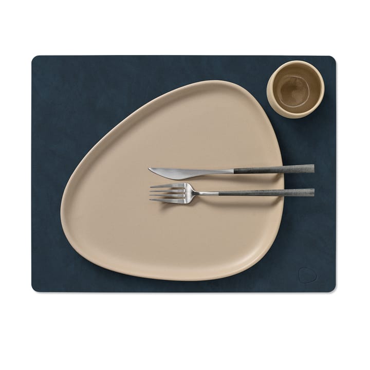 Individual de mesa Nupo square L, Midnight blue LIND DNA