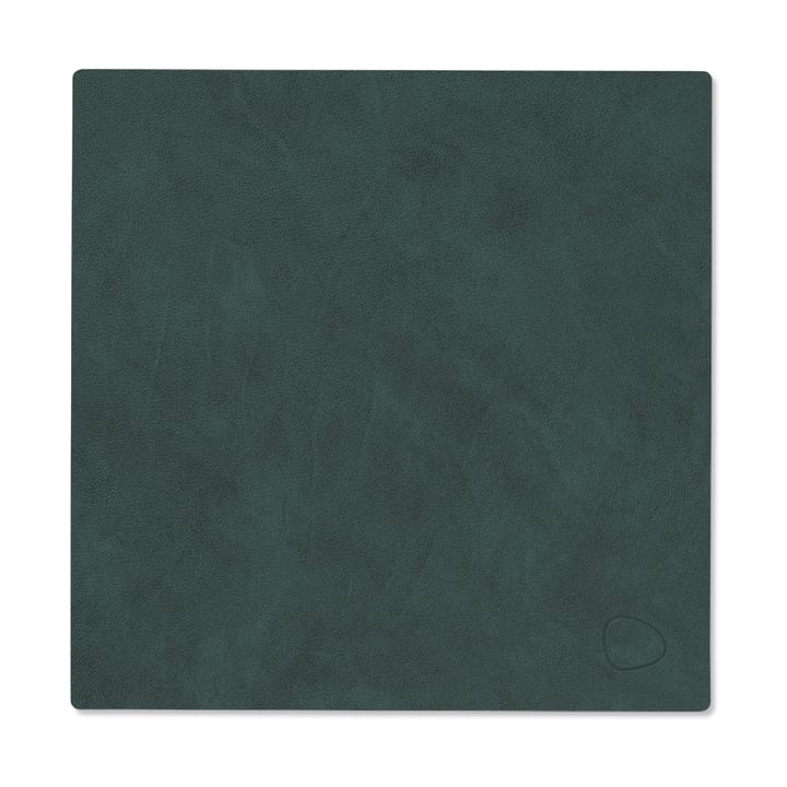 Individual de mesa quadrado Nupo S - Dark green - LIND DNA