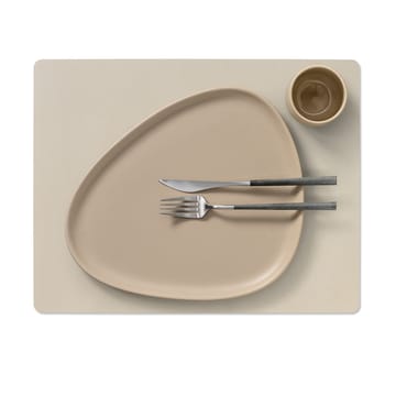 Placemat square Serene L 35x45 cm - Creme - LIND DNA