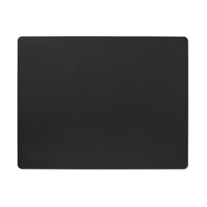 Placemat square Serene L 35x45 cm - Preto - LIND DNA