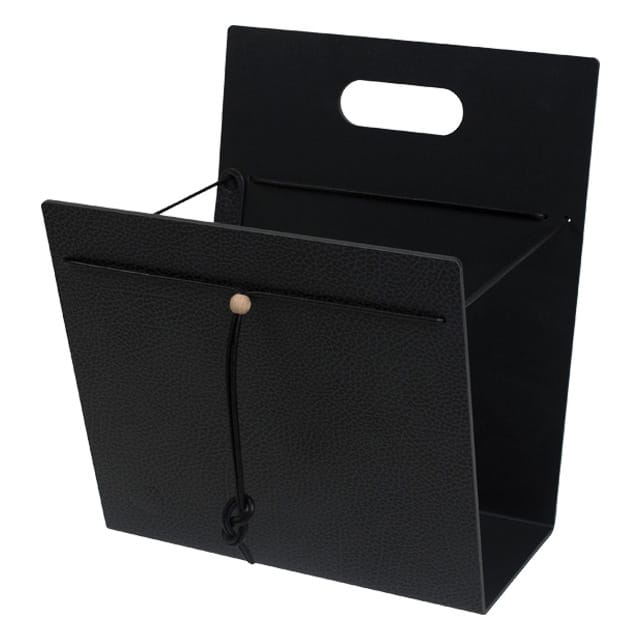 Porta revistas Hippo M, black-anthracite LIND DNA