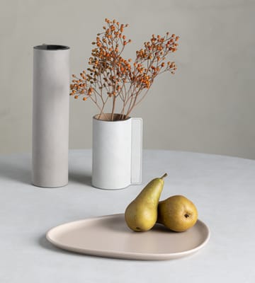 Prato Curve Stoneware 26x30 cm - Sand - LIND DNA