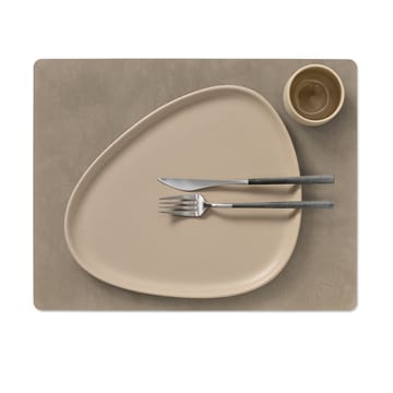 Square Nupo individual de mesa 35x45 cm - Cinza nomade - LIND DNA