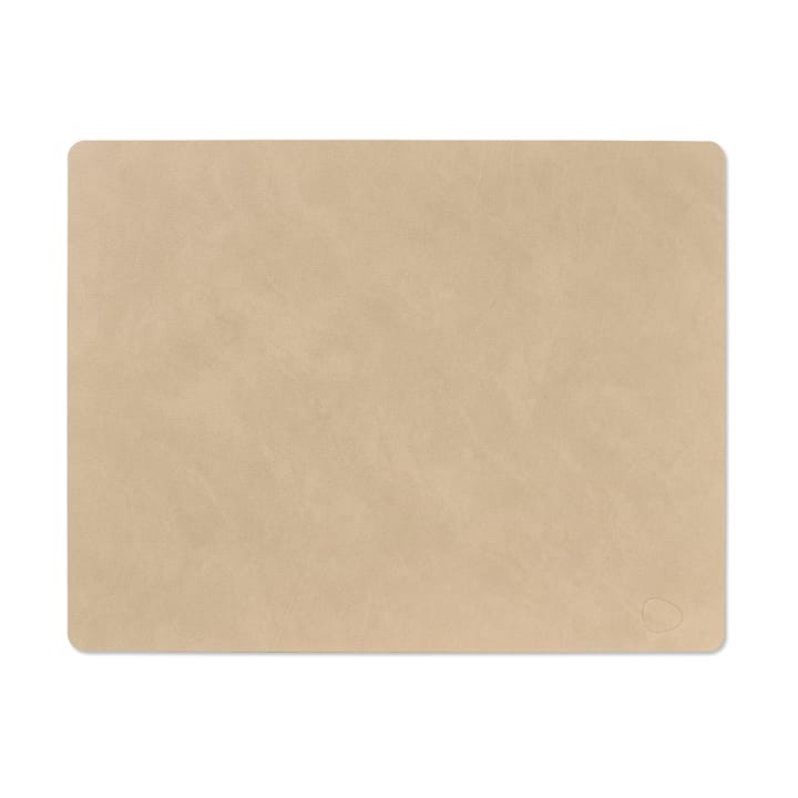 Square Nupo individual de mesa 35x45 cm - Sand - LIND DNA