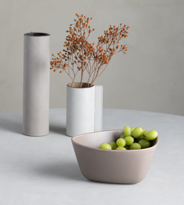 Tigela Curve Stoneware M 20x22 cm, Warm Grey LIND DNA