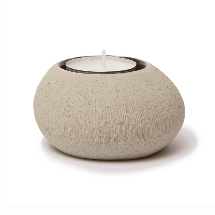 Porta-velas Asti, Sand grey Lindform