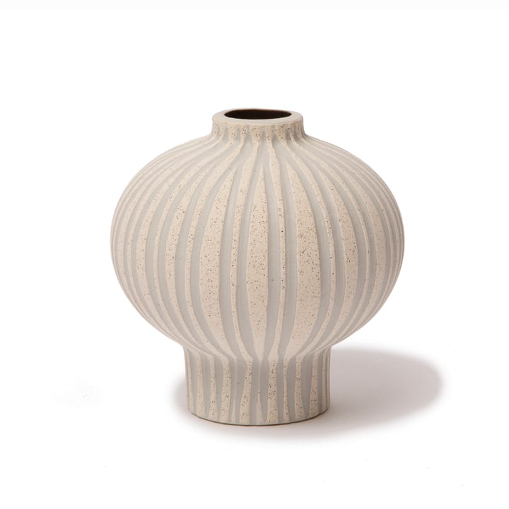 Vaso Cecilia - Sand white stone stripe - Lindform