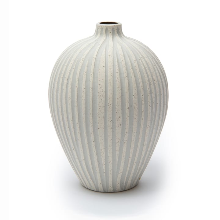 Vaso Ebba medium - Sand white stone stripe - Lindform