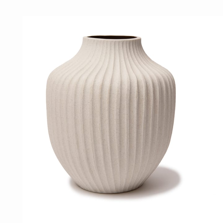 Vaso Kyoto - Sand white light deep line - Lindform