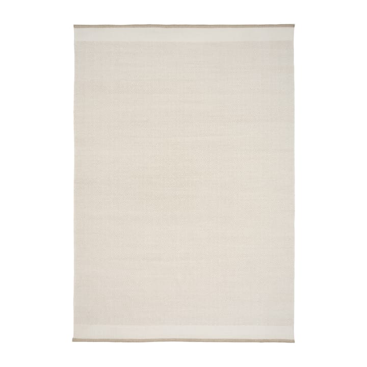 Stratum Echo tapete de lã - Branco. 170x240 cm - Linie Design