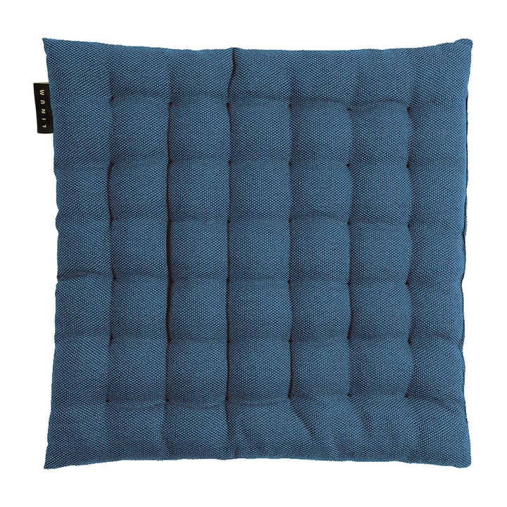 Almofada de assento Pepper 40x40 cm - Azul índigo - Linum