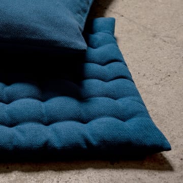 Almofada de assento Pepper 40x40 cm - Azul índigo - Linum