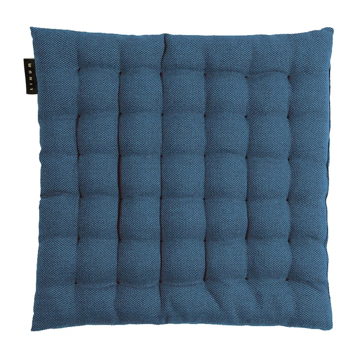 Almofada para cadeira Pepper 40x40 cm - Azul índigo - Linum