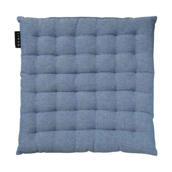 Almofada para cadeira Pepper 40x40 cm - Azul oceano profundo - Linum