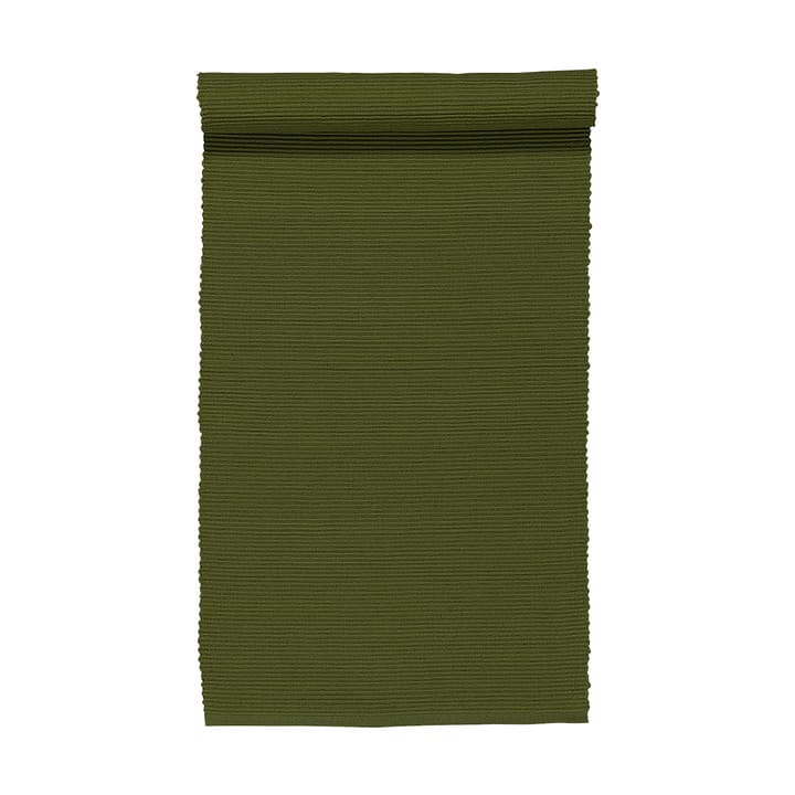 Caminho de mesa Uni 45x150 cm - Verde oliva escuro - Linum