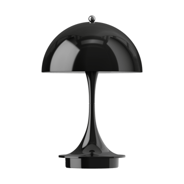 Candeeiro de mesa Panthella 160 Portable v3 - Opaque black - Louis Poulsen