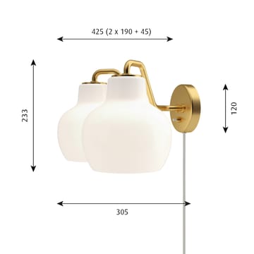 Candeeiro de parede VL Ring Crown - 2 - Louis Poulsen