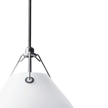 Candeeiro suspenso Moser Ø25 cm - Branco mate - Louis Poulsen