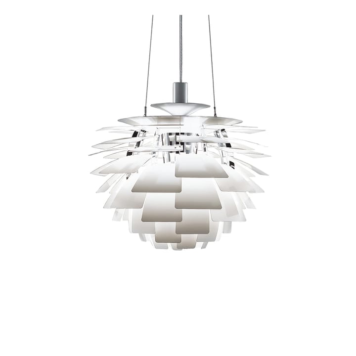 Candeeiro suspenso PH Artichoke - Branco, ø48, led - Louis Poulsen