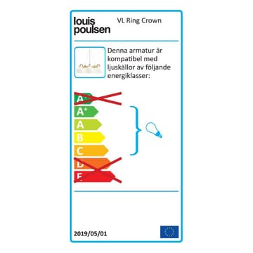 Candeeiro suspenso VL Ring Crown 3-5-7 - 3 - Louis Poulsen