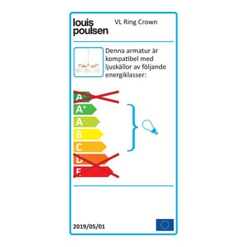 Candeeiro suspenso VL Ring Crown 3-5-7 - 5 - Louis Poulsen