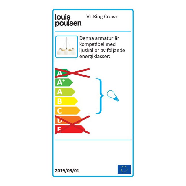 Candeeiro suspenso VL Ring Crown 3-5-7 - 5 - Louis Poulsen