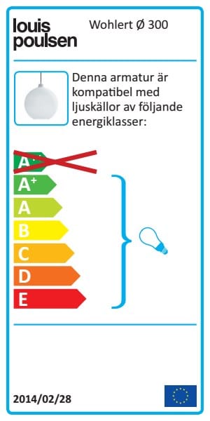 Candeeiro suspenso Wohlert Ø30 cm - White opal glass - Louis Poulsen