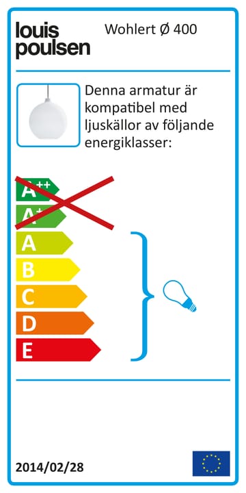 Candeeiro suspenso Wohlert Ø40 cm - White opal glass - Louis Poulsen