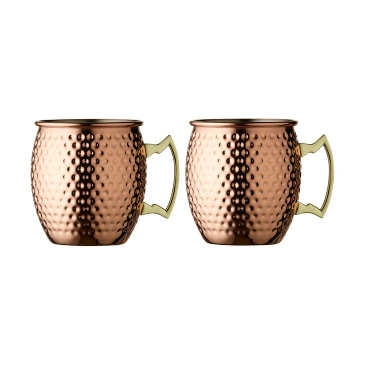 Caneca Moscow mule 55 cl 2 unid. - Cobre - Lyngby Glas