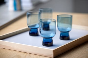 Conjunto de 4 copos de água Sorrento 30 cl - Azul - Lyngby Glas