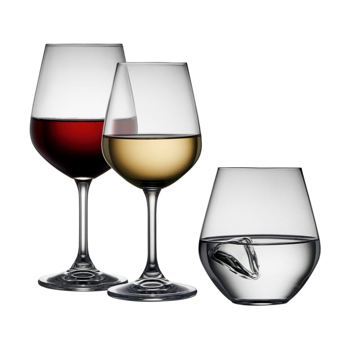 Conjunto de copos Lyngby Glas 18 peças - Cristal - Lyngby Glas