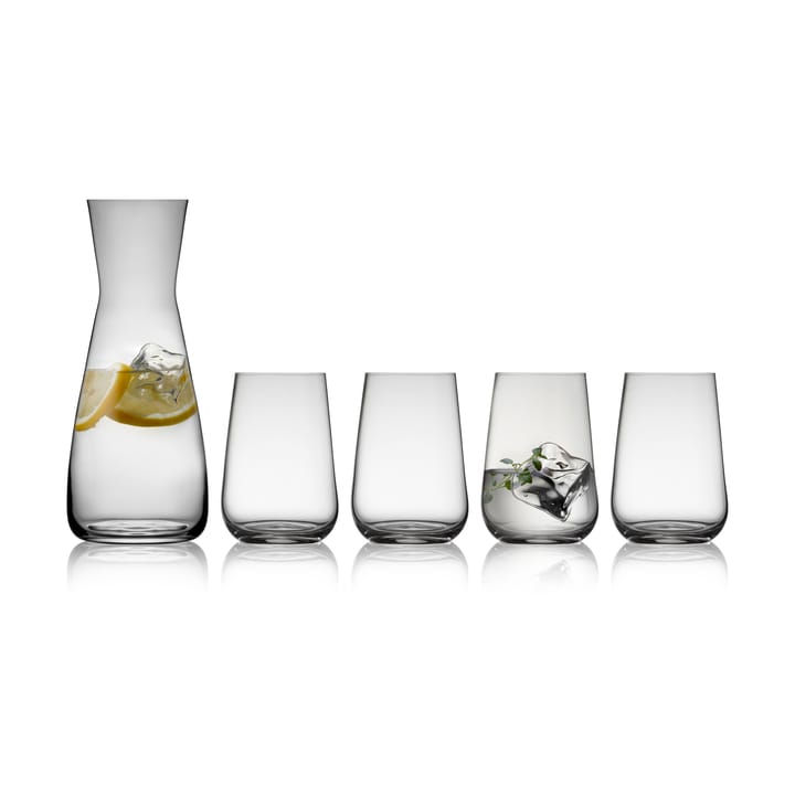 Conjunto Jewel 5 peças - Cristal - Lyngby Glas