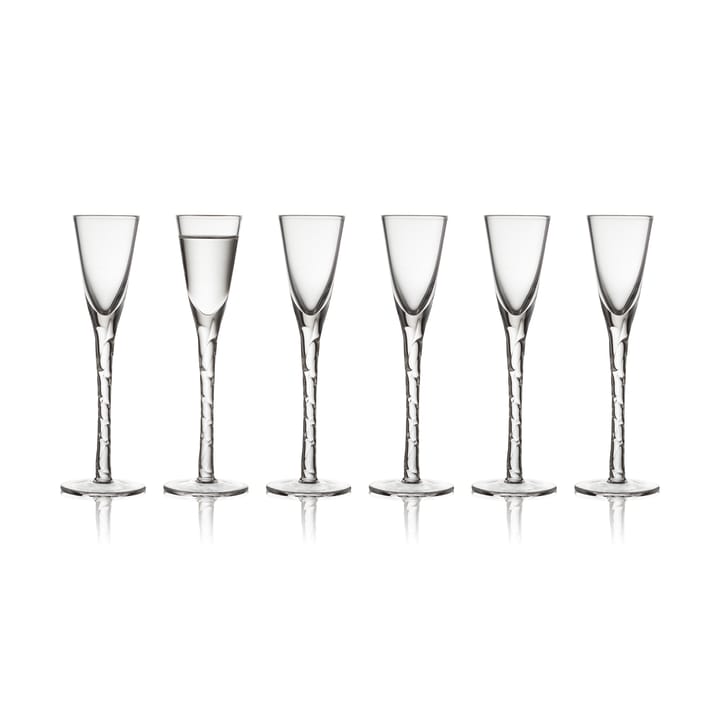 Copo de shot Paris 2,5 cl 6 unid., Transparente Lyngby Glas