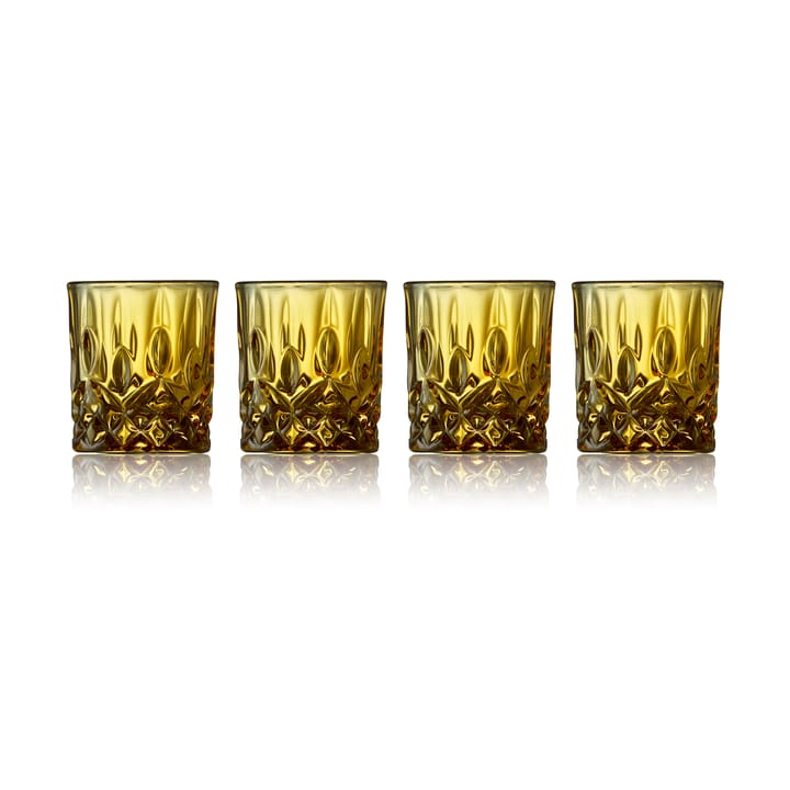 Copo de shot Sorrento 4 cl, 4 unid., Amber Lyngby Glas