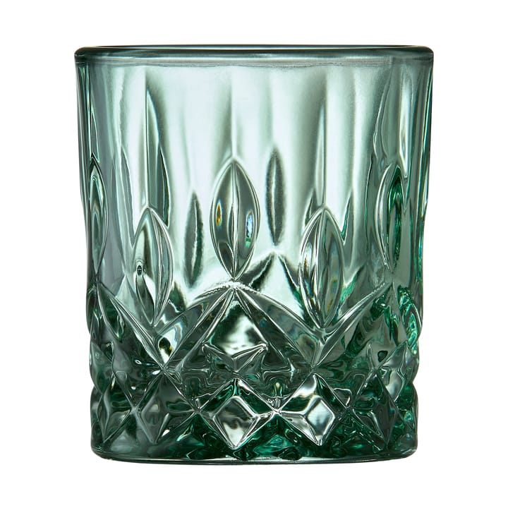 Copo de shot Sorrento 4 cl, 4 unid., Verde Lyngby Glas