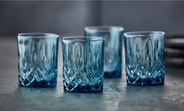 Copo de whiskey Sorrento 32 cl 4 un. - Blue - Lyngby Glas