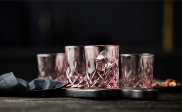 Copo de whiskey Sorrento 32 cl 4 un. - Pink - Lyngby Glas