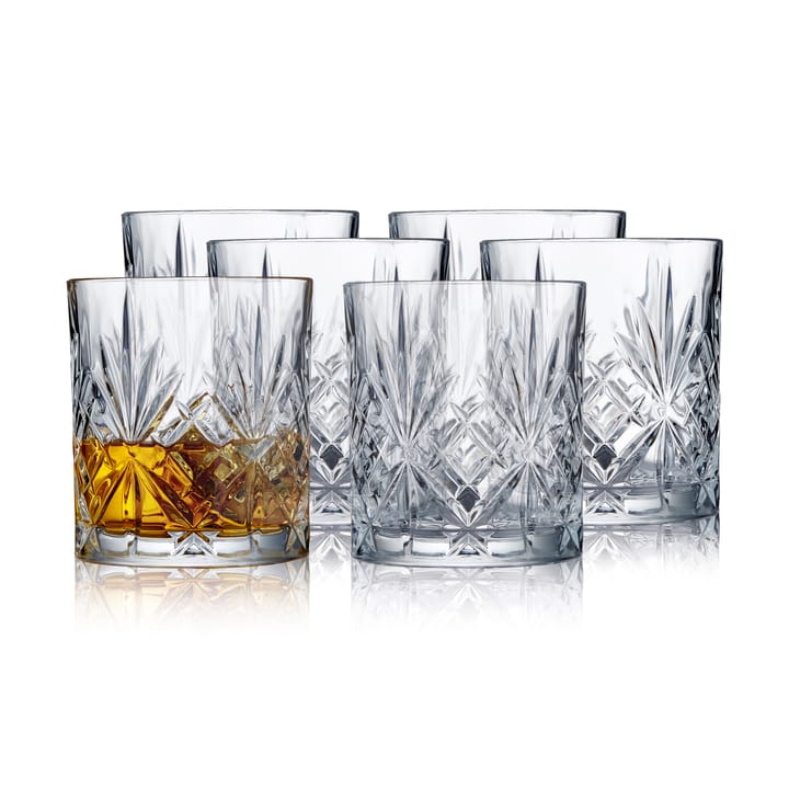 Copo de whisky Melodia 31 cl 6 unid. - Cristal - Lyngby Glas