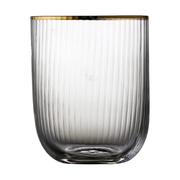 Copo tumbler Palermo Gold 35 cl 4 unid. - Transparente-dourado - Lyngby Glas