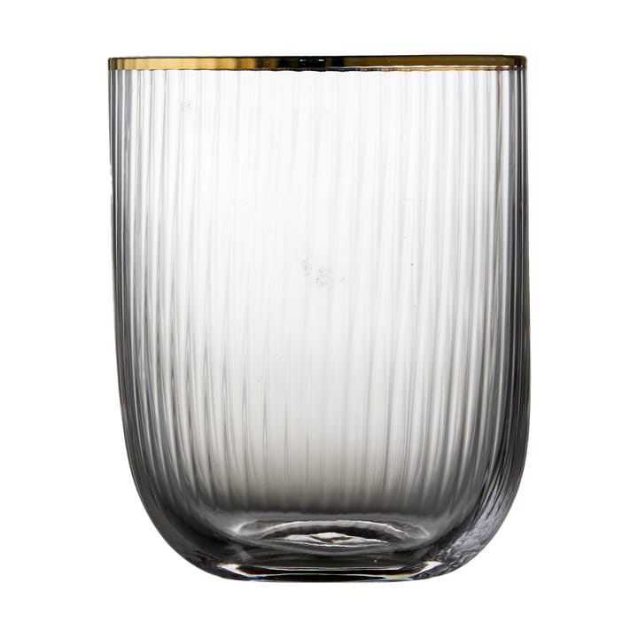 Copo tumbler Palermo Gold 35 cl 4 unid., Transparente-dourado Lyngby Glas