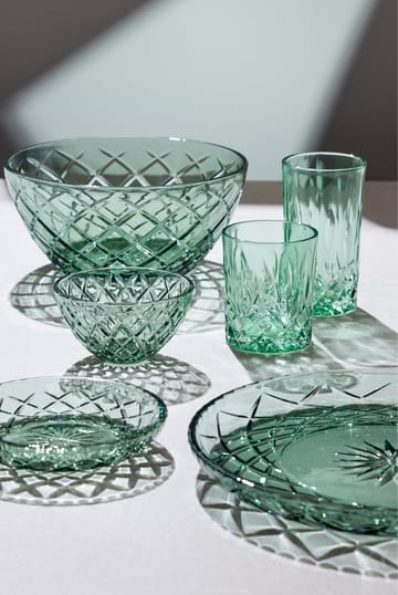 Prato Sorrento Ø16 cm 4 unid. - Verde - Lyngby Glas