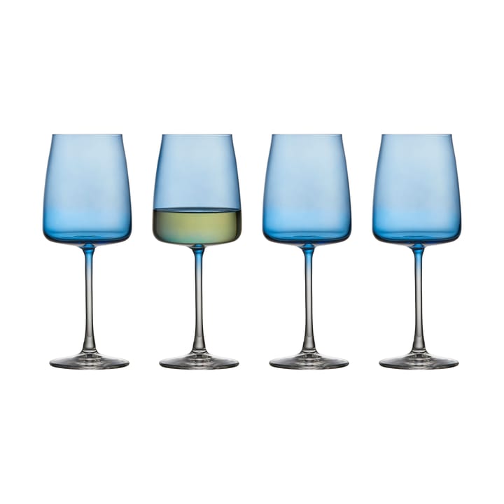 Taça de vinho branco Zero 42 cl 4 unid. - Blue - Lyngby Glas