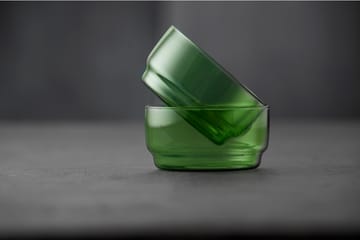 Tigela Torino 50 cl, 2 unid. - Verde - Lyngby Glas