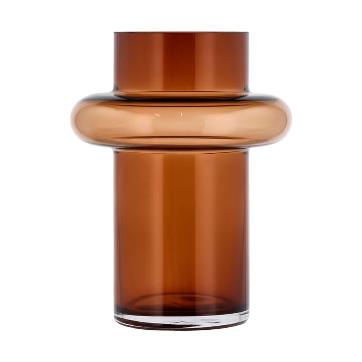 Vaso Tube vidro 20 cm - Amber - Lyngby Glas