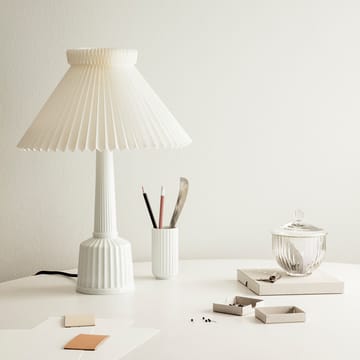 Candeeiro de mesa Esben klint - branco, h.44 cm - Lyngby Porcelæn