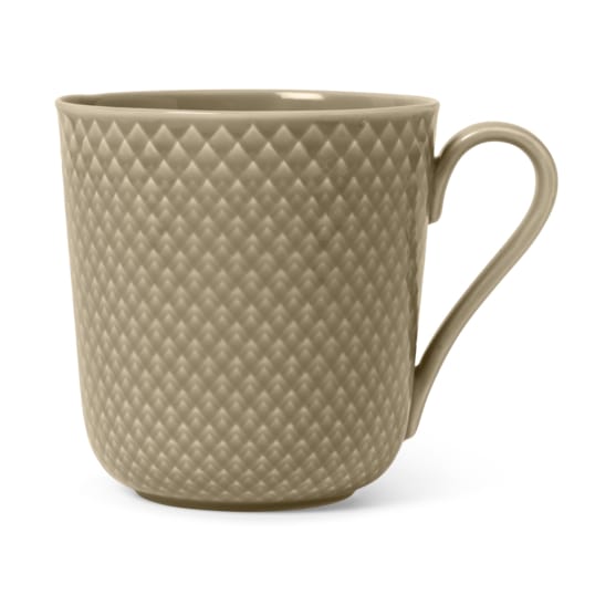 Caneca Rhombe Earth 39 cl - Clay - Lyngby Porcelæn